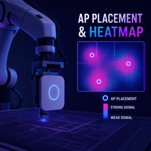 AP Placement and Heatmap Robotic Style - Color Matched v2